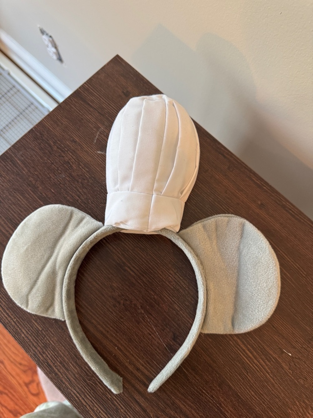 Amazon Kids Elephant Ear Headband in Cream and Light Gray